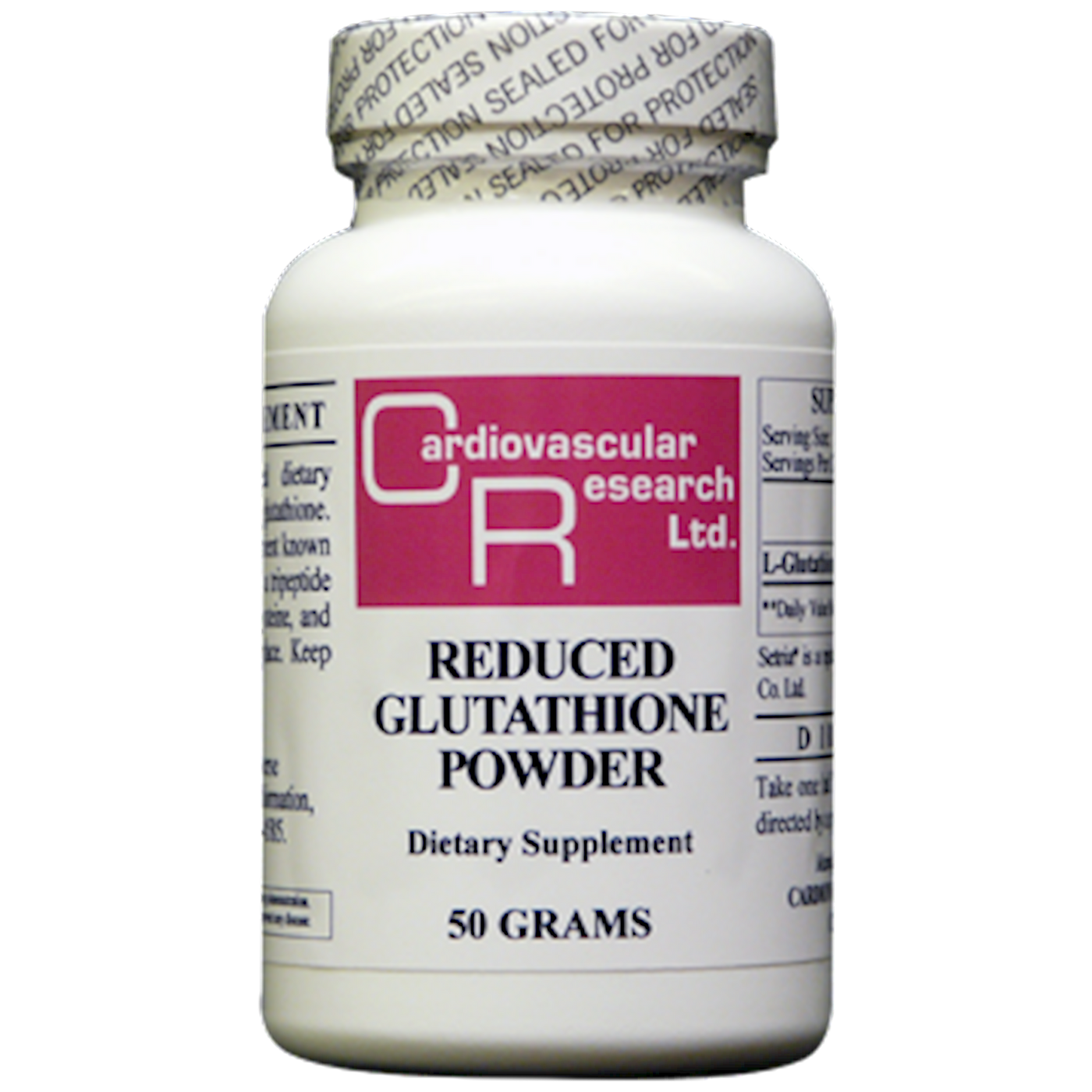 Reduced Glutathione Powder 50 g Curated Wellness