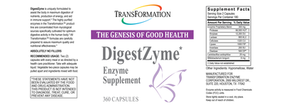 DigestZyme 360 caps Curated Wellness