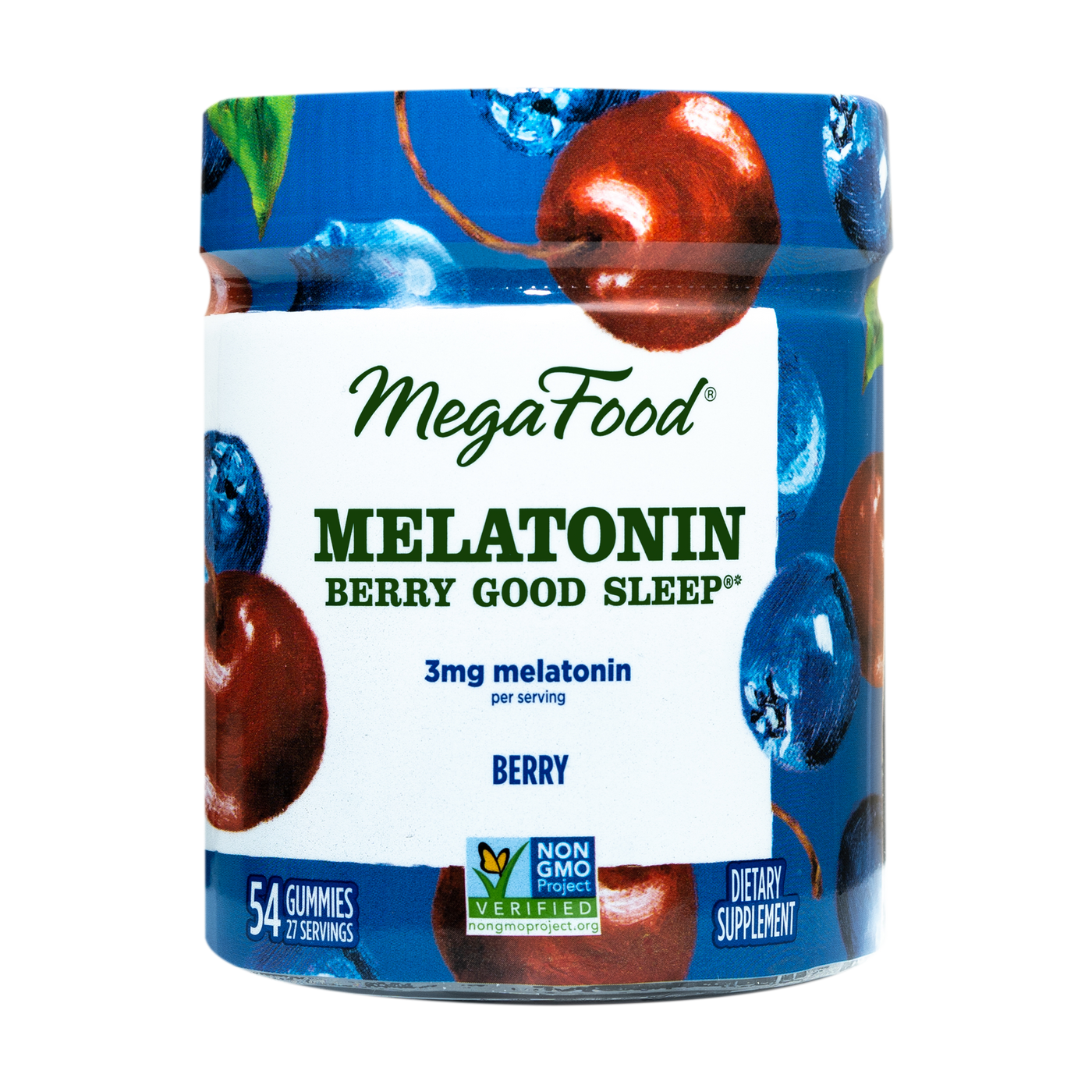 Melatonin Berry Good Sleep 54 gummies Curated Wellness