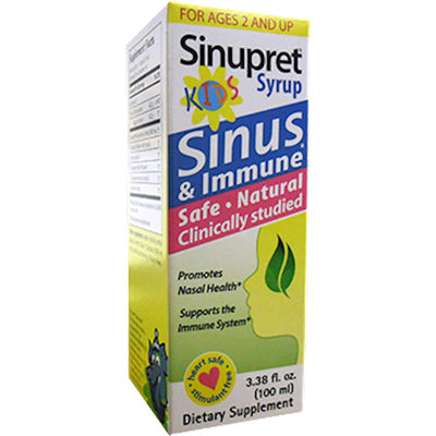 Sinupret Kids Syrup 3.38 oz Curated Wellness