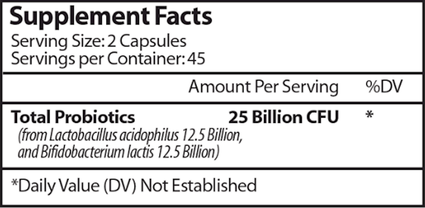 ProBiotic 25 Billion  Curated Wellness