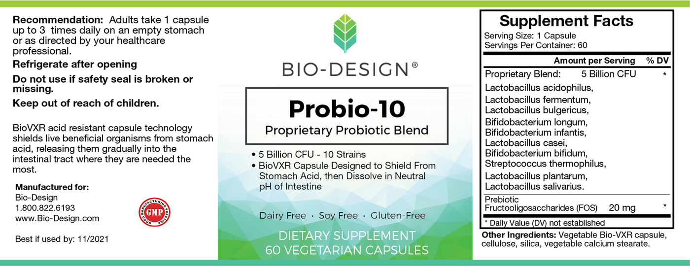 Probio 10  Curated Wellness