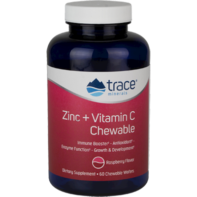 Zinc + Vitamin C Chews 60 wafers Curated Wellness