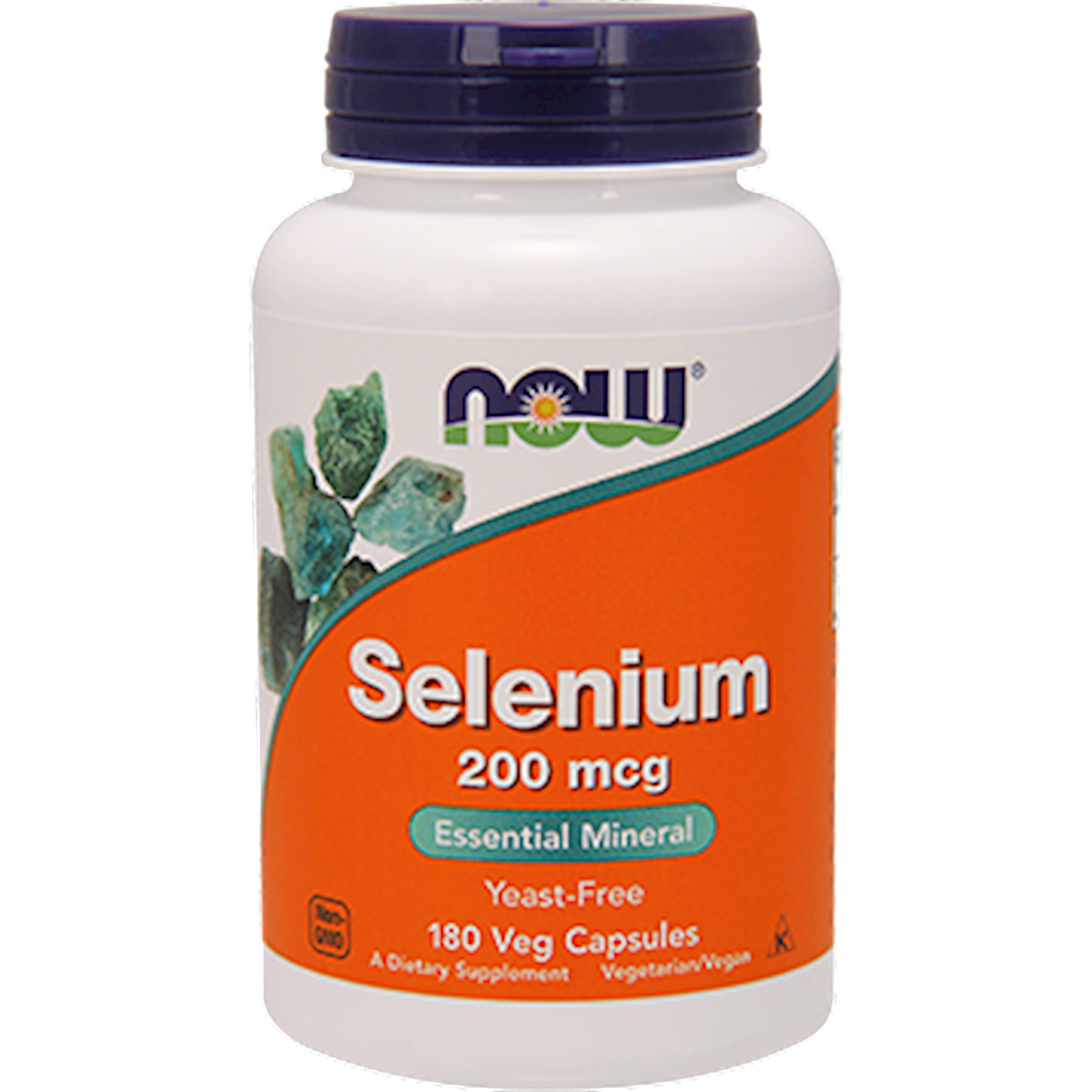 Selenium (Yeast Free) 200 mcg 180 vcaps Curated Wellness