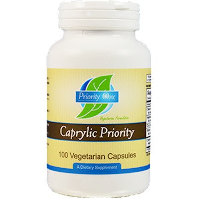 Caprylic Priority 100 caps Curated Wellness