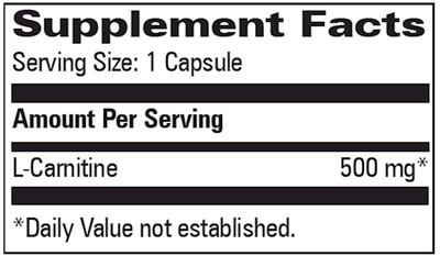 L-Carnitine 500  Curated Wellness