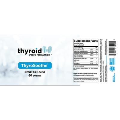 Thyrosoothe 60ct Curated Wellness