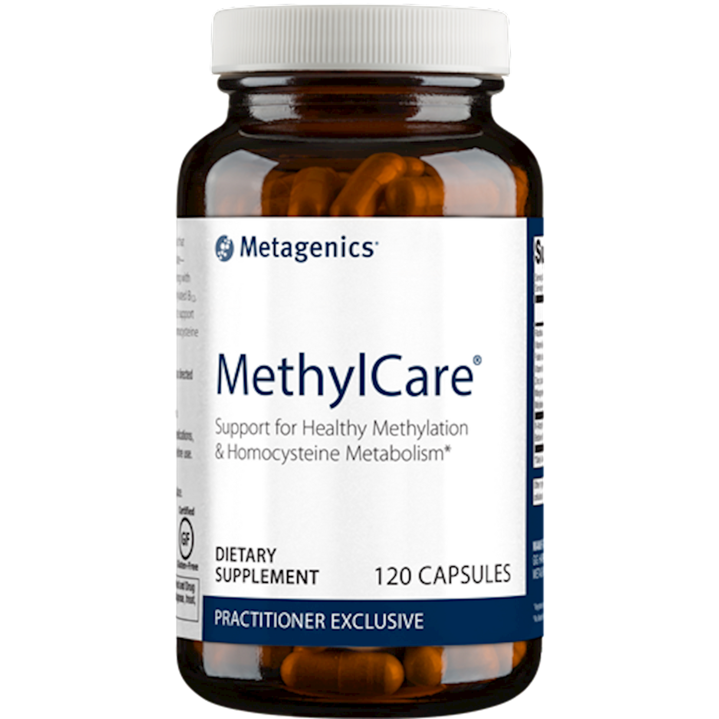 Methyl Care 120 caps Curated Wellness