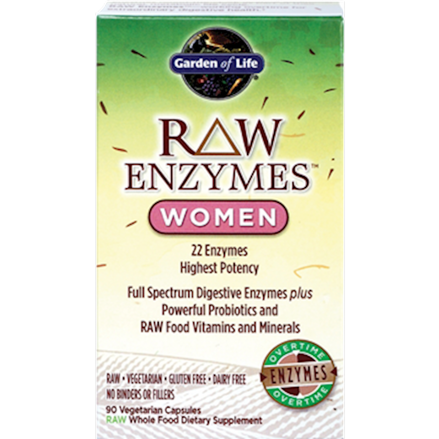 RAW Enzymes Women 90 vcaps Curated Wellness