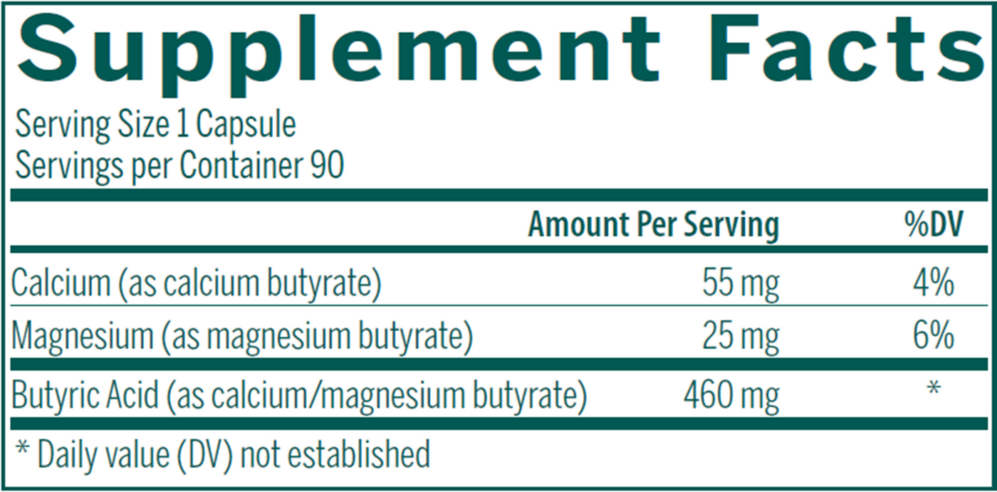 Butyrate Complex  Curated Wellness