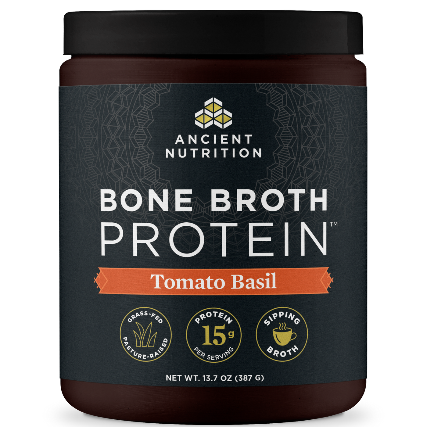 Bone Broth Protein - Tom Basil  Curated Wellness