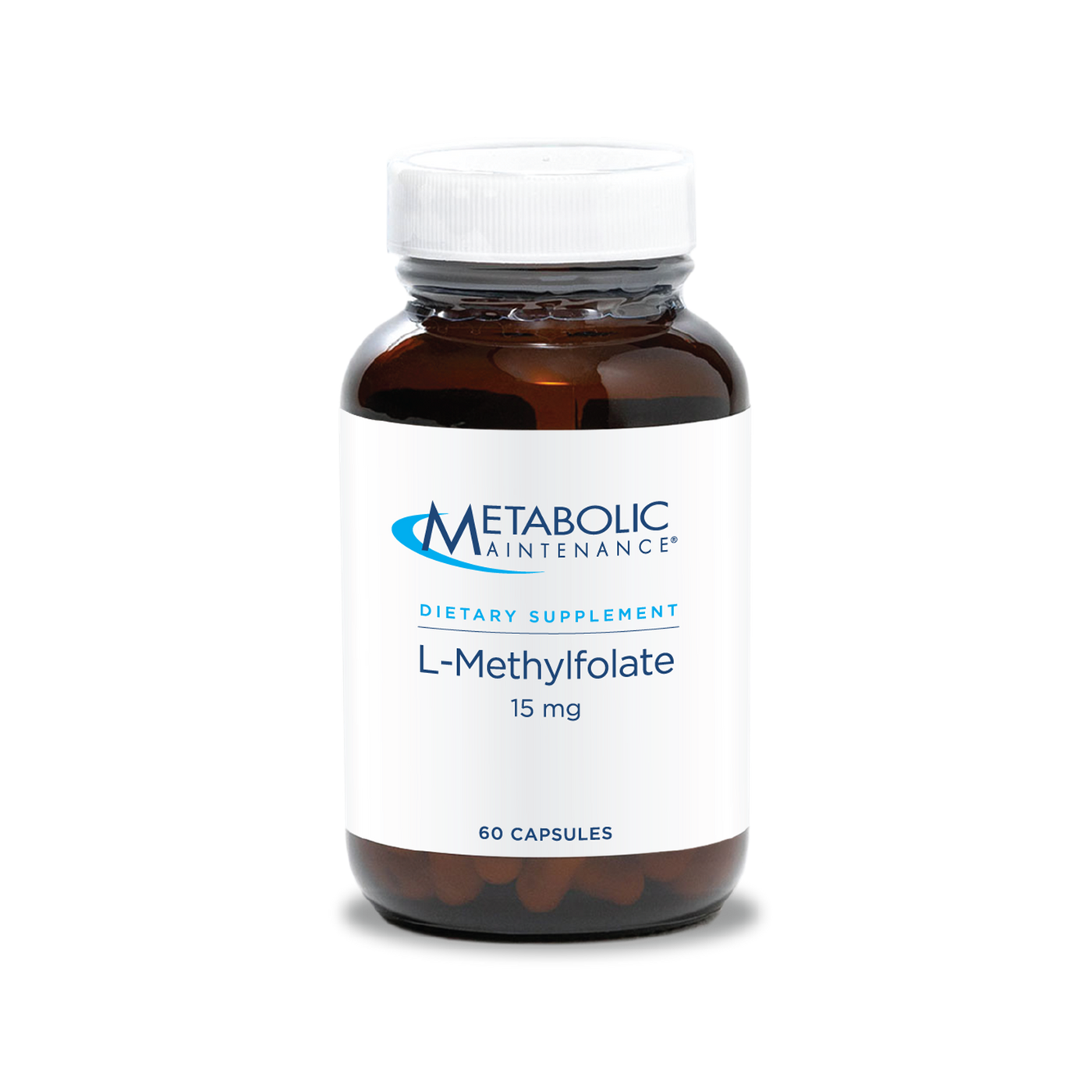 L-Methylfolate 15 mg 60 caps Curated Wellness