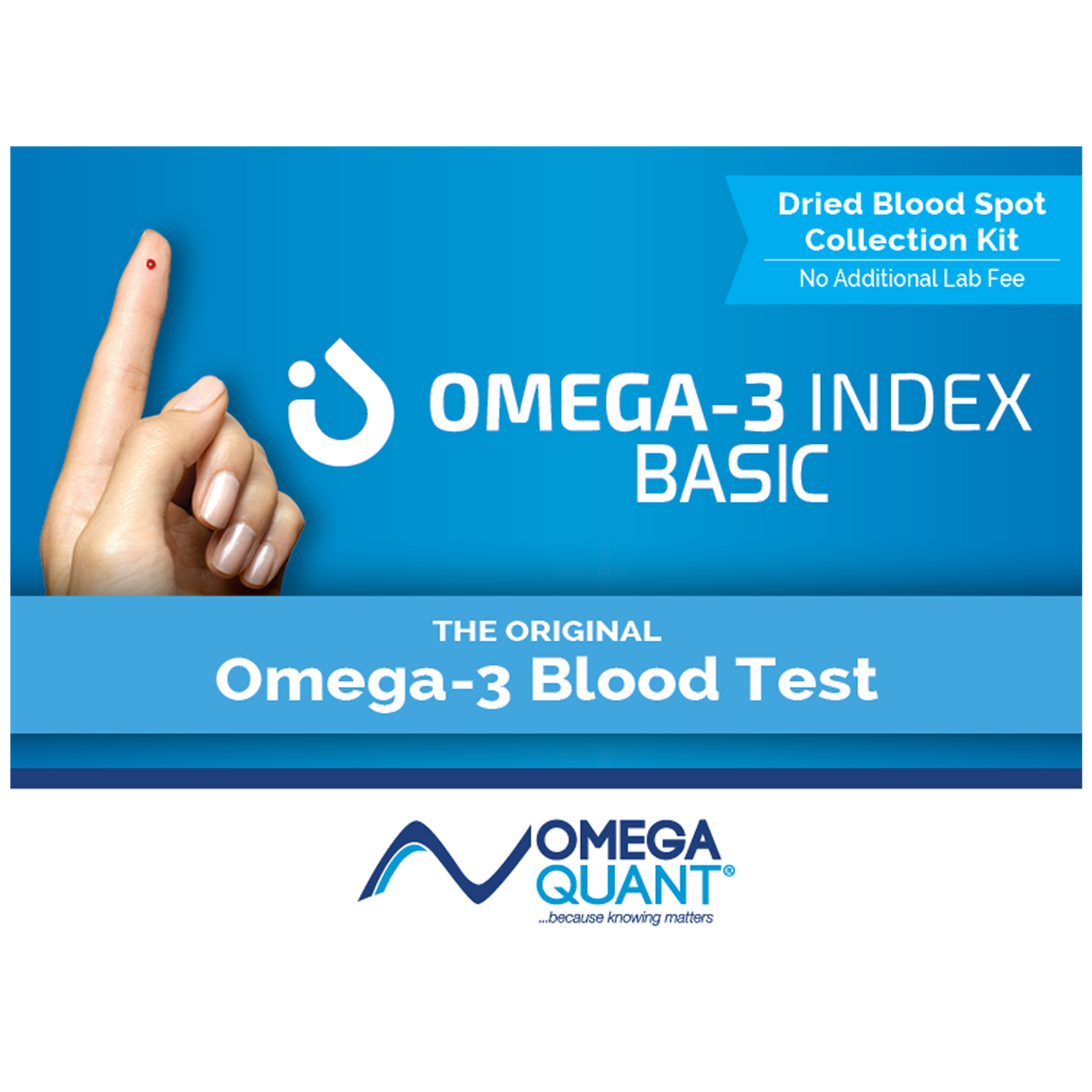 Omega-3 Index BASIC 1 kit Curated Wellness