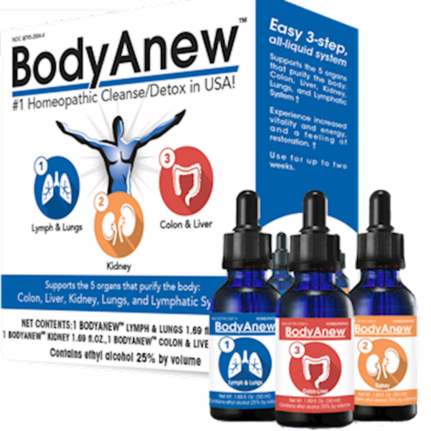 BodyAnew Detox Multi-Pack 1 Kit Curated Wellness