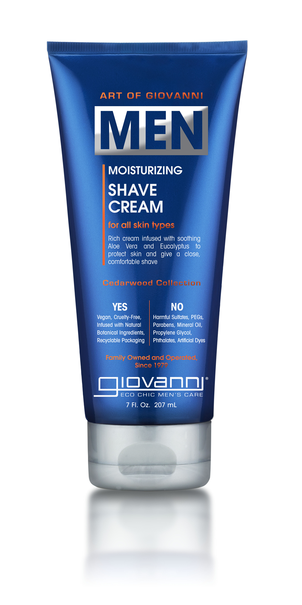 GIOVANNI MEN Moist Shave Cream, . Curated Wellness