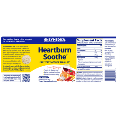 Heartburn Soothe  chews Curated Wellness