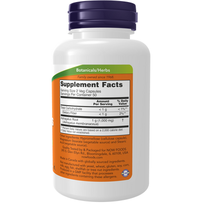 Astragalus 500 mg  Curated Wellness