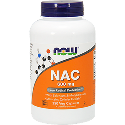 NAC 600 mg 250 vcaps Curated Wellness
