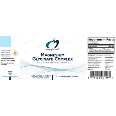 Magnesium Glycinate Complex  Curated Wellness