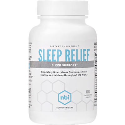 Sleep Relief 60 time-released tablets Curated Wellness