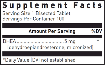 DHEA 5 mg  Curated Wellness