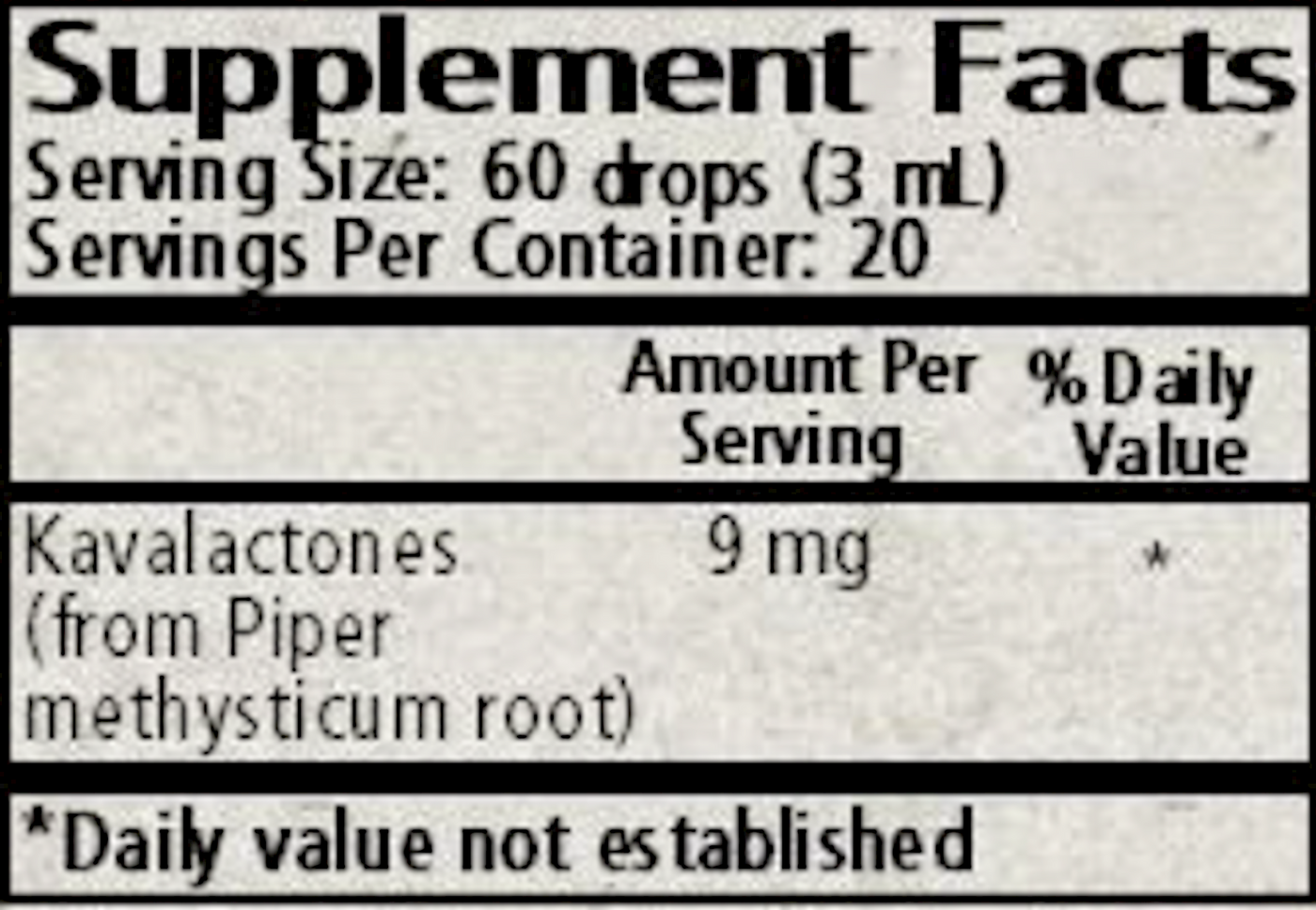 Standardized Kava Glycerite  Curated Wellness