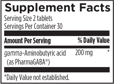 PharmaGABA Chewables 200 mg  Curated Wellness