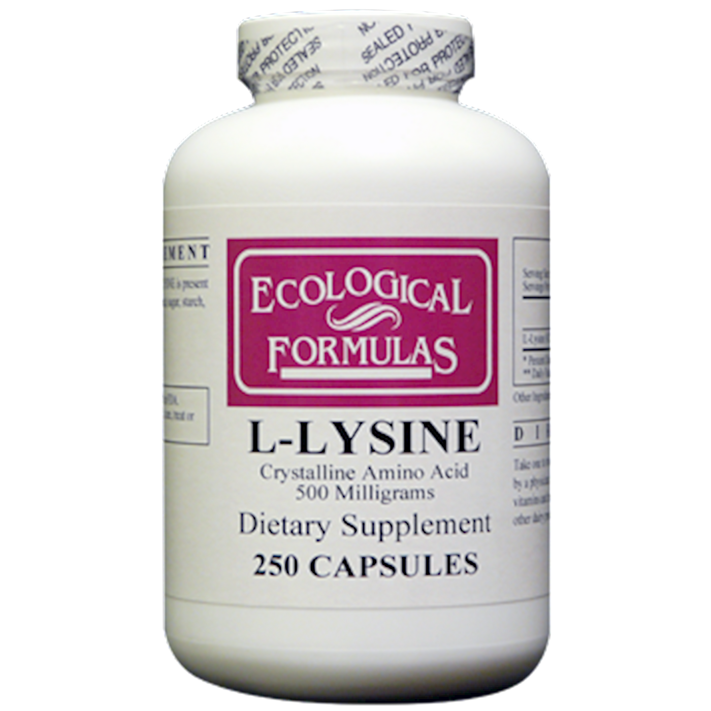 L-Lysine 500 mg  Curated Wellness