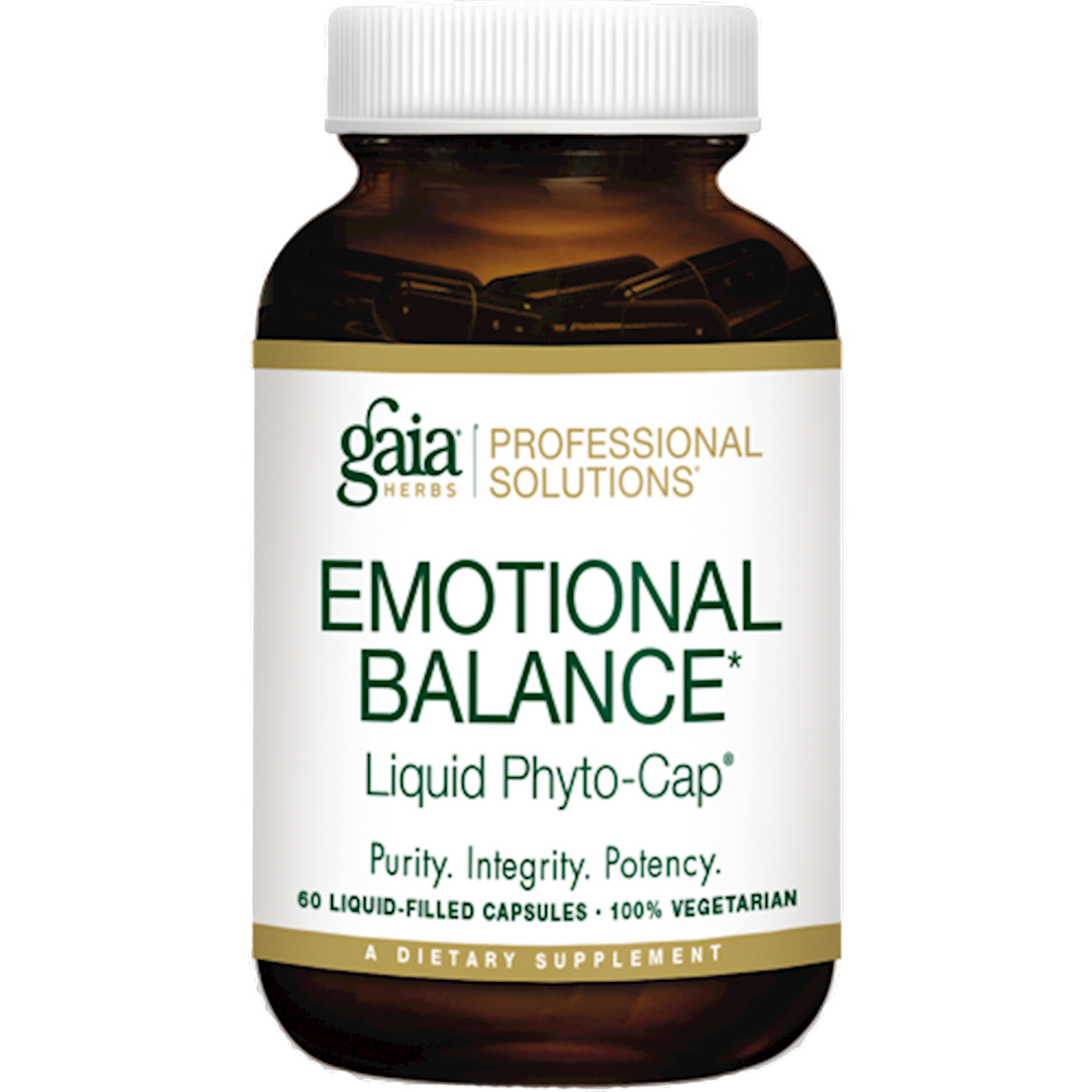 Emotional Balance 60 liquid vegcaps Curated Wellness