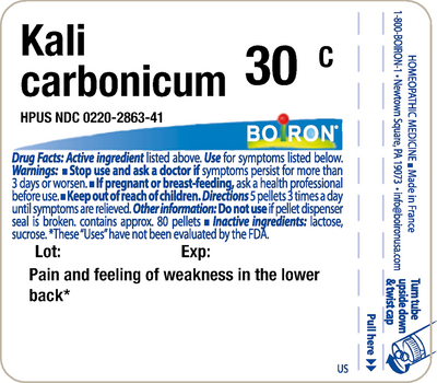 Kali carbonicum 30C 80 plts Curated Wellness