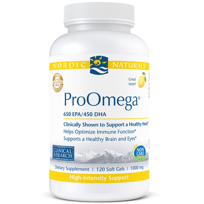 ProOmega Lemon 120 gels Curated Wellness