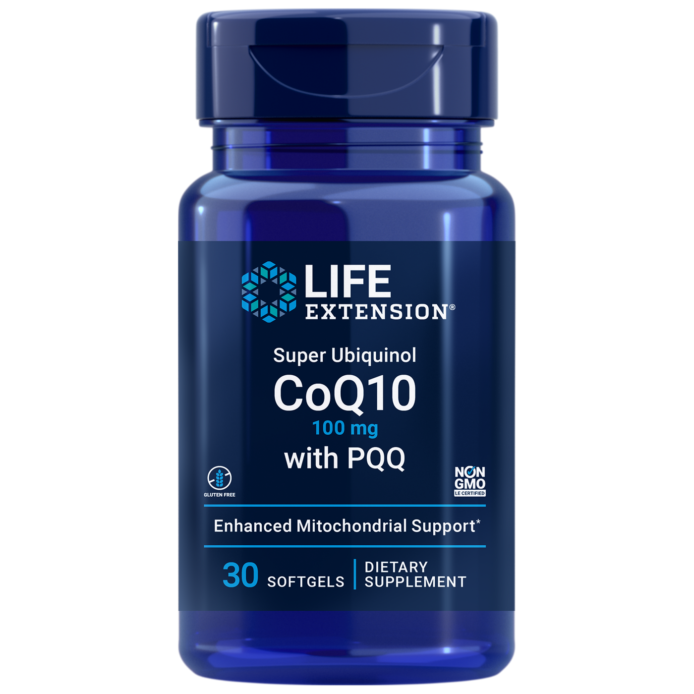 Super Ubiquinol CoQ10 w/ PQQ 30 gels Curated Wellness