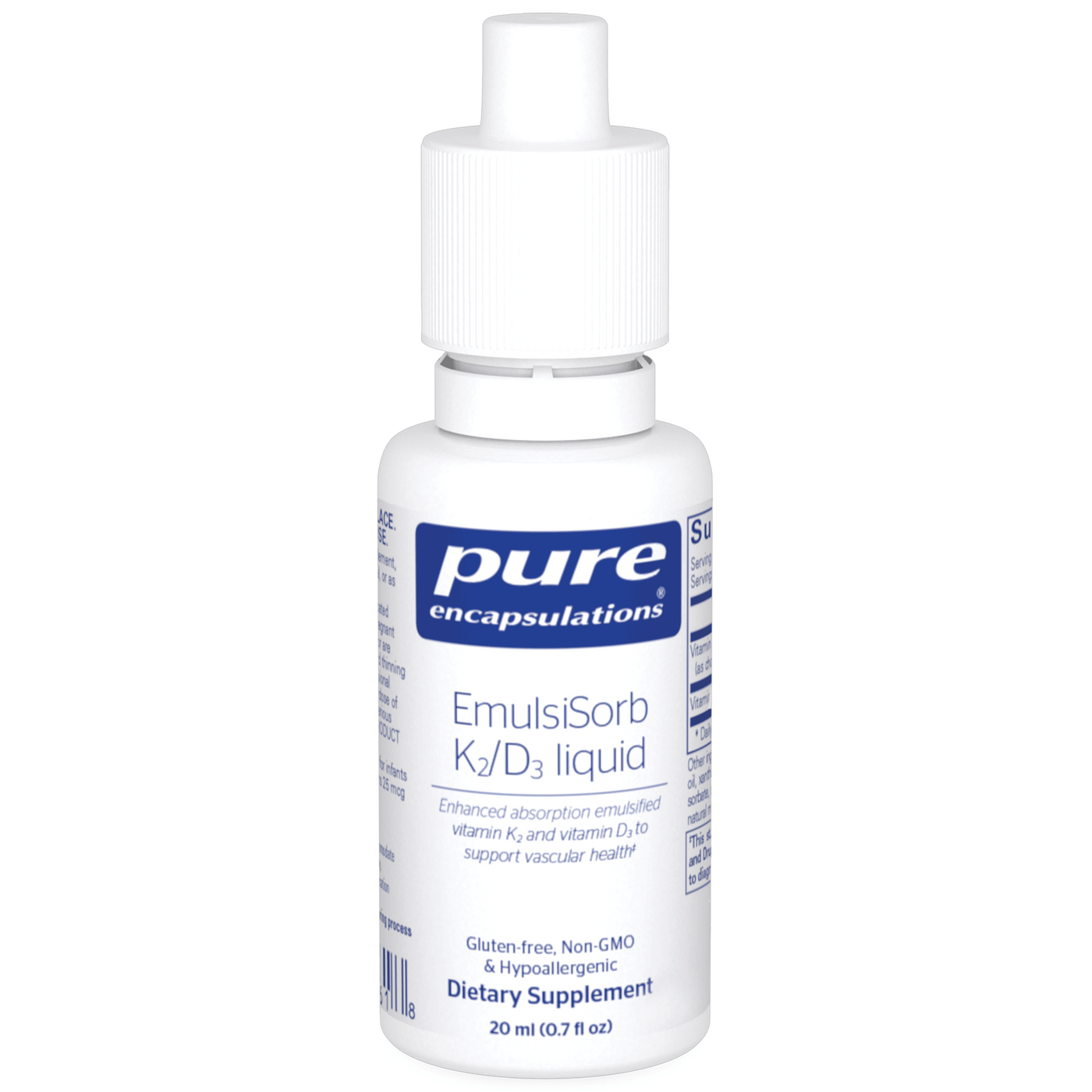 EmulsiSorb K2 D3 liquid  Curated Wellness