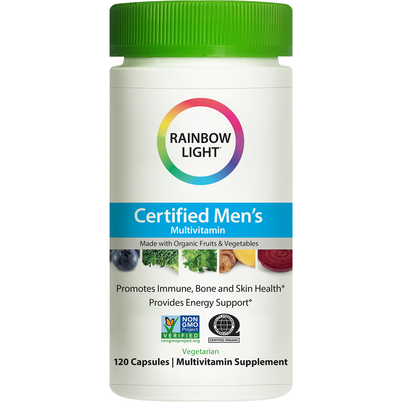 Certified Mens Multi 120 vcaps Curated Wellness