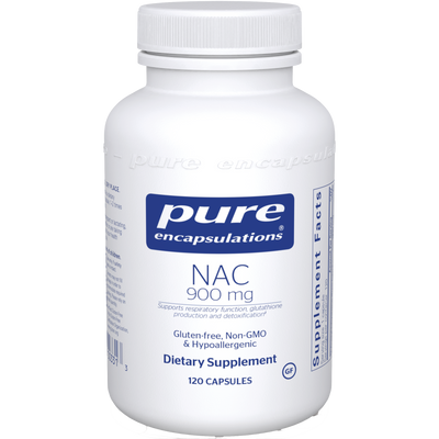 NAC 900 mg 120 vcaps Curated Wellness