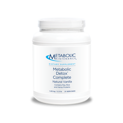 Metabolic Detox Complete Vanilla  Curated Wellness