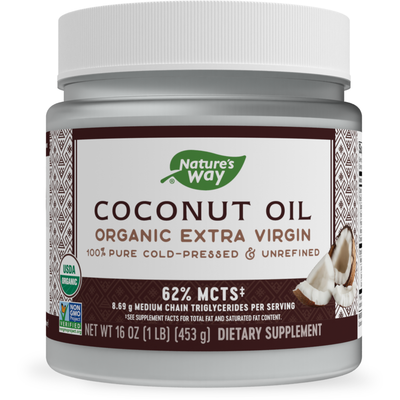 Coconut Oil Organic Extra Virgin  Curated Wellness