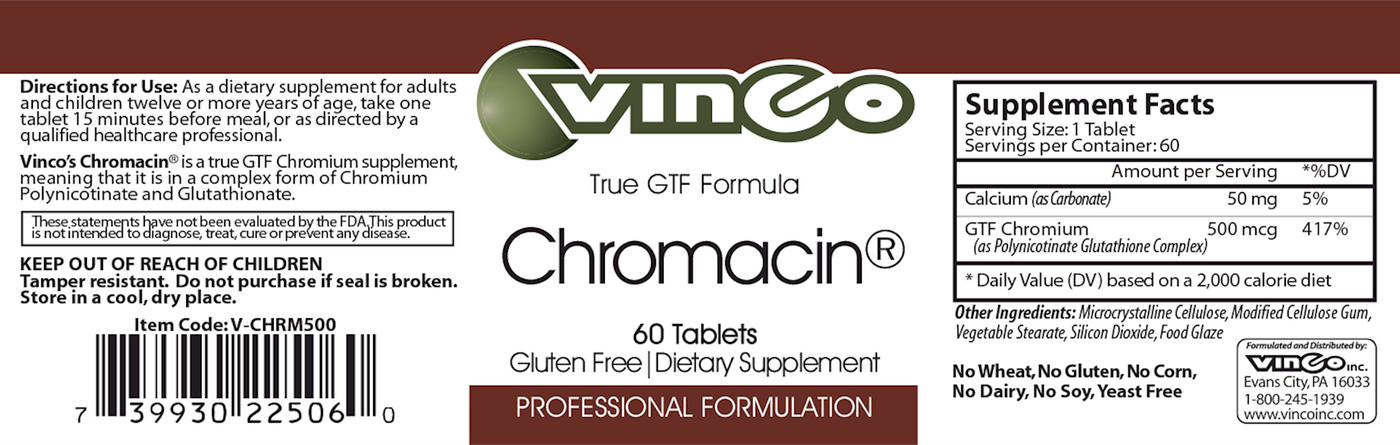 GTF Chromacin  Curated Wellness