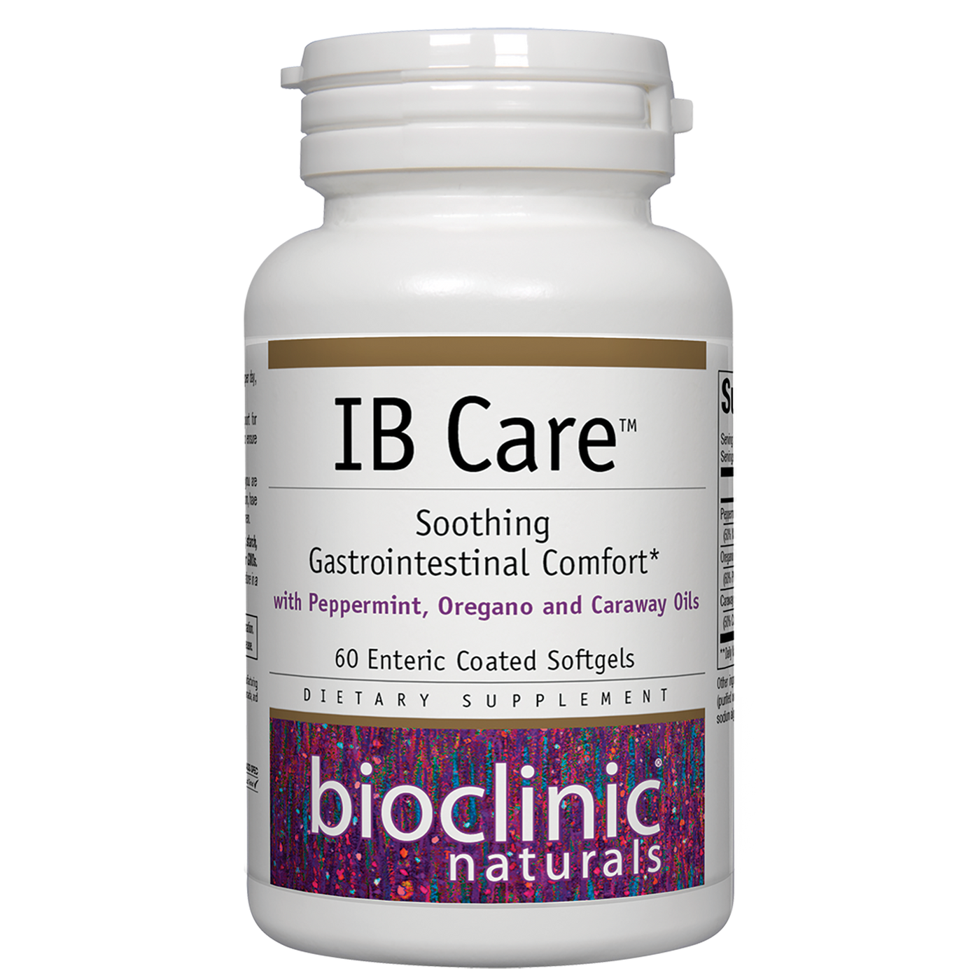 IB Care 60 Enteric Coated Softgels Curated Wellness