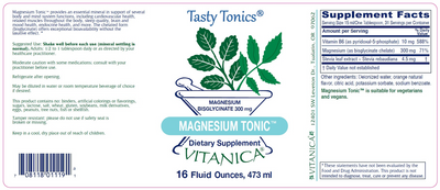 Magnesium Tonic 16 fl oz Curated Wellness