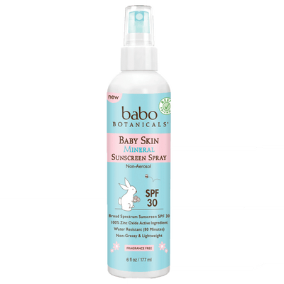 Baby Skin Min Snscrn SPF30 spray 6 fl oz Curated Wellness