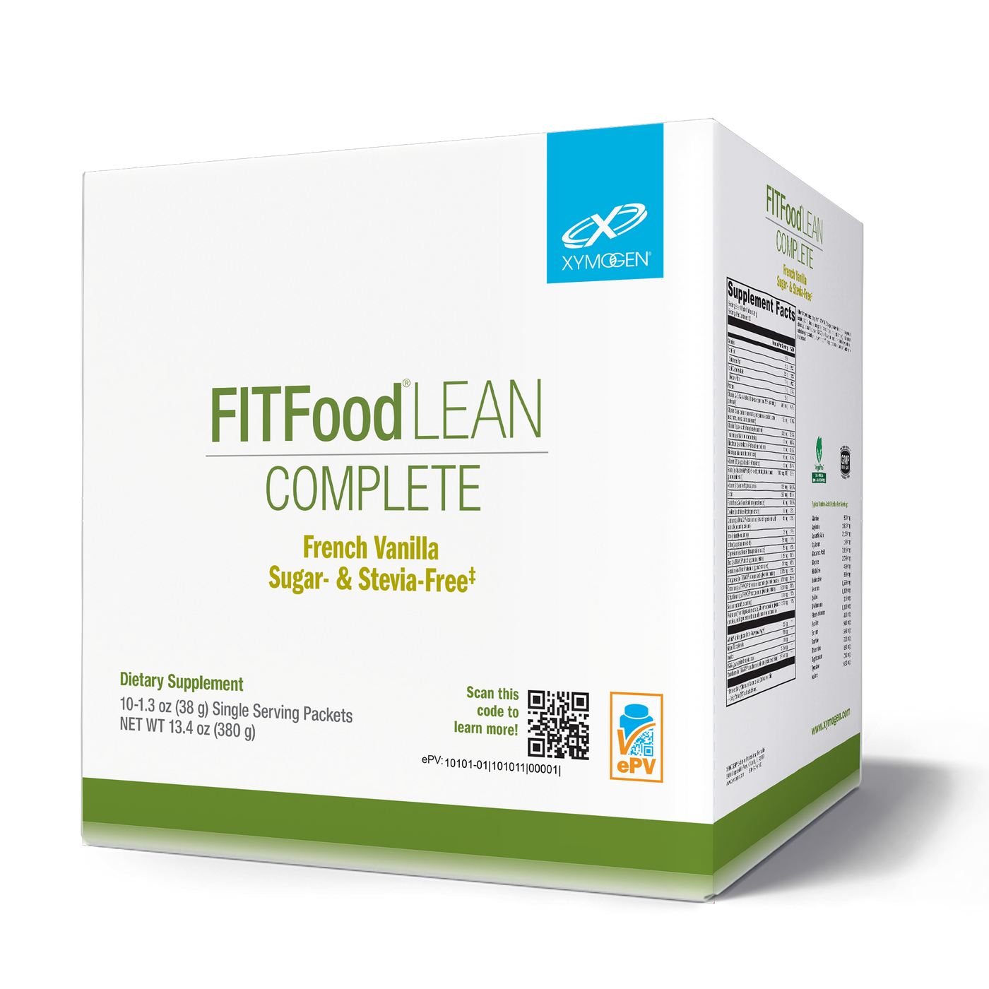 FIT Food Lean Comp Fre Van 10pk Curated Wellness