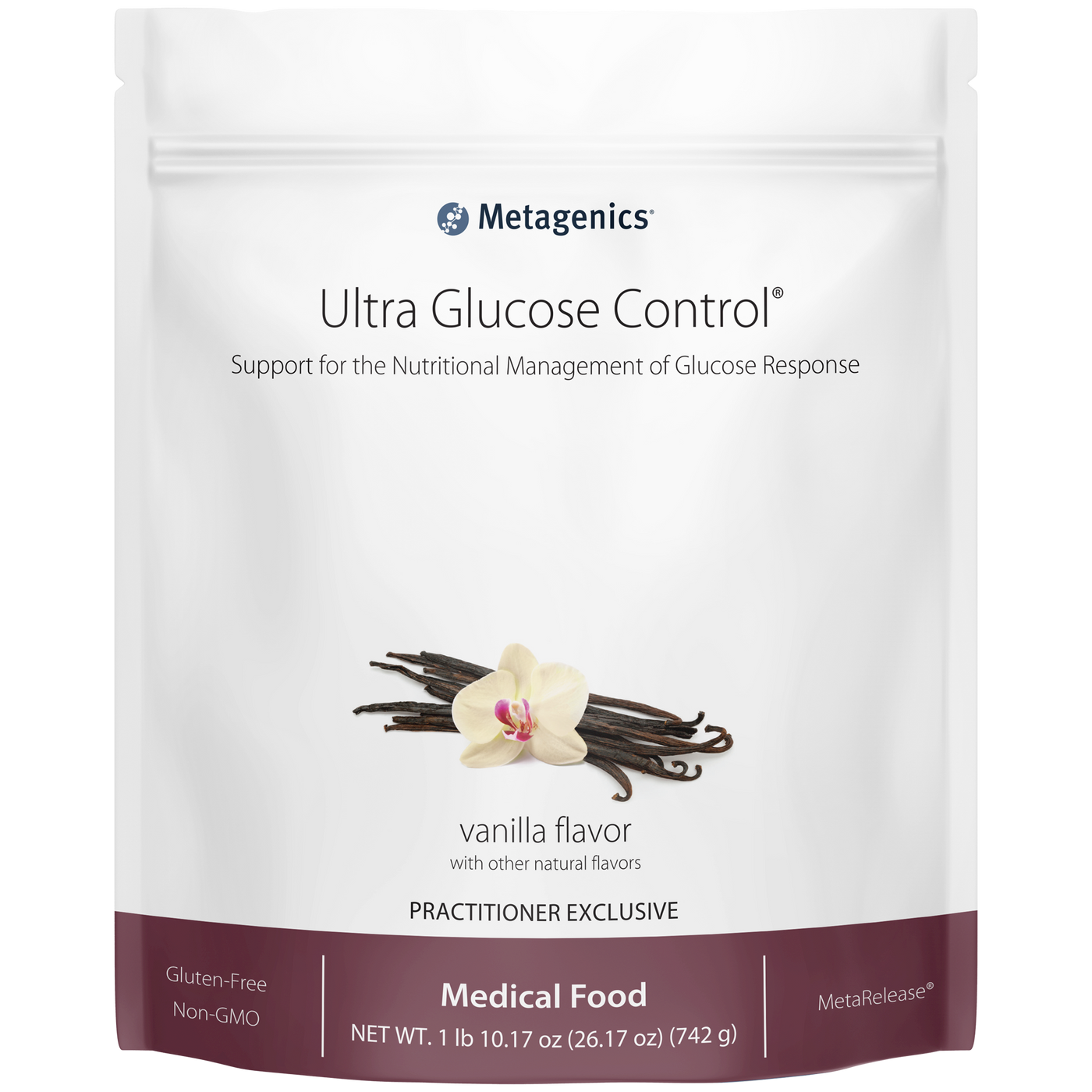 Ultra Glucose Control Vanilla  Curated Wellness