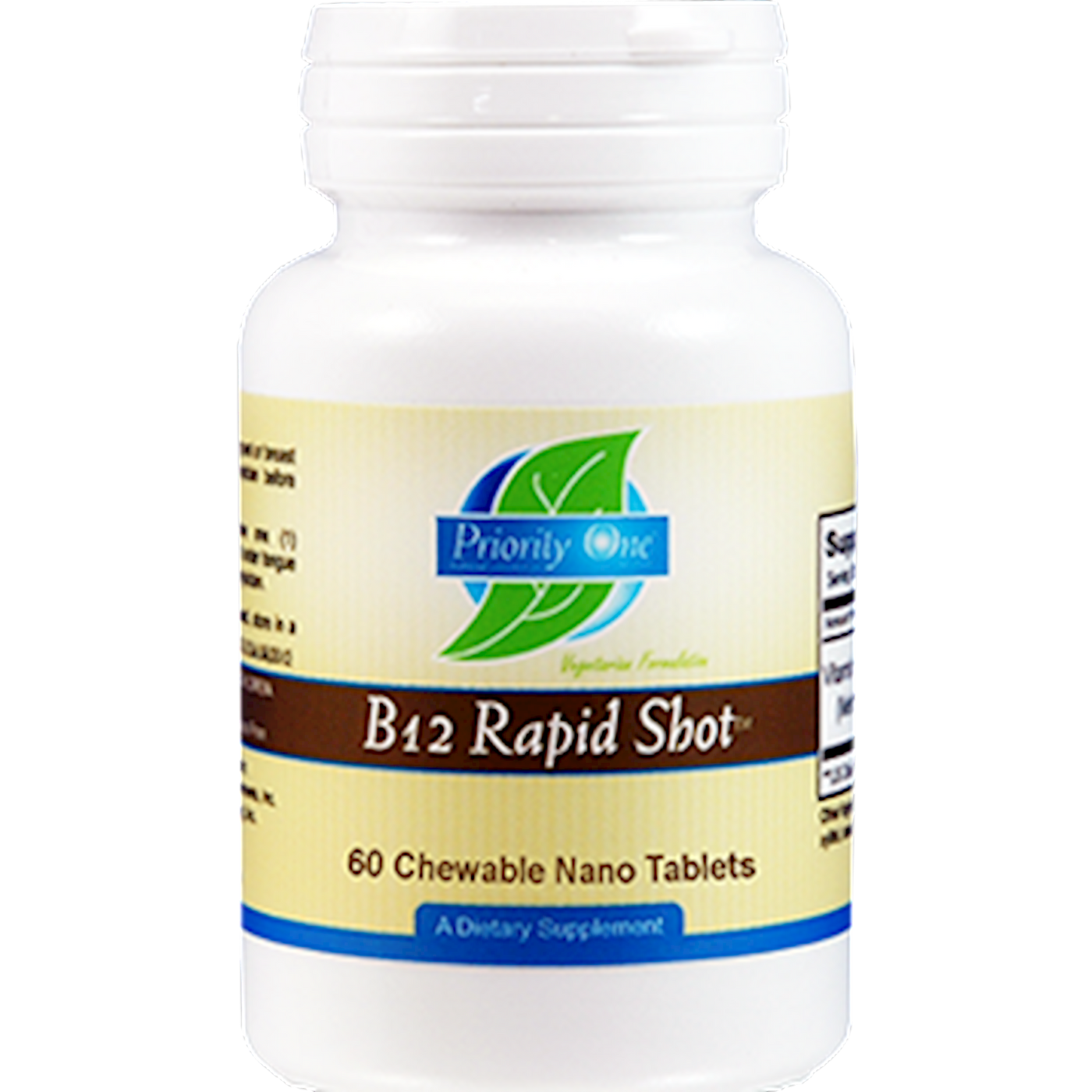 B-12 Rapid Shot 60 tabs Curated Wellness