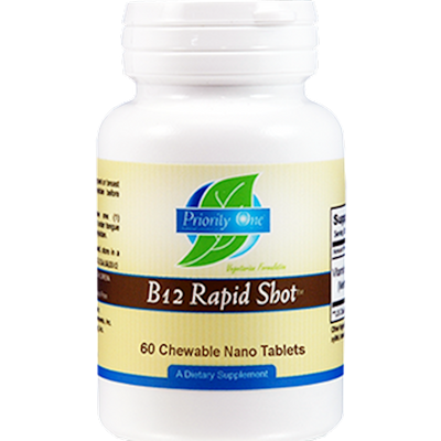 B-12 Rapid Shot 60 tabs Curated Wellness