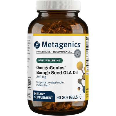 OmegaGenics GLA 240 90gels Curated Wellness