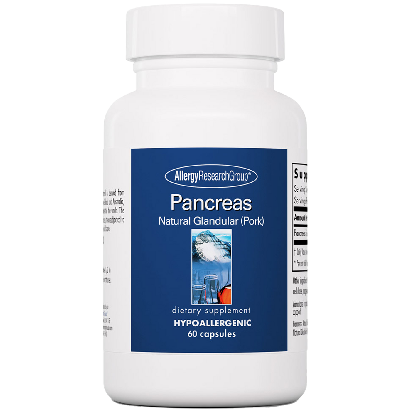 Pancreas Pork 425 mg 60 cap Curated Wellness