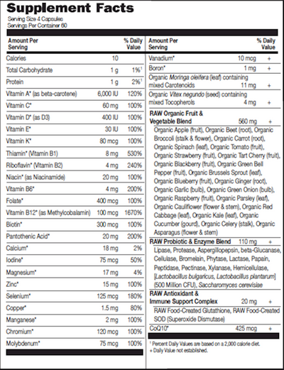 Vitamin Code Men's Multi  Curated Wellness