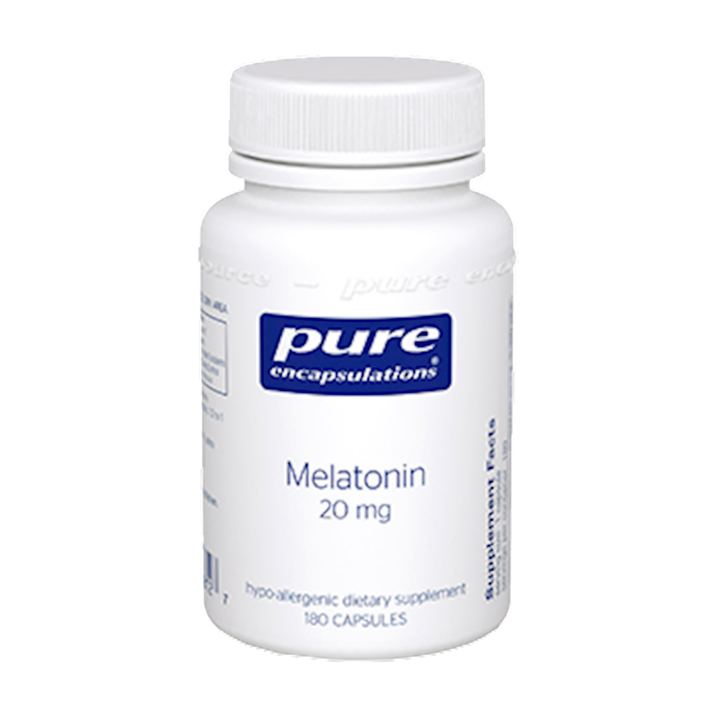 Melatonin 20 mg 180 vcaps Curated Wellness