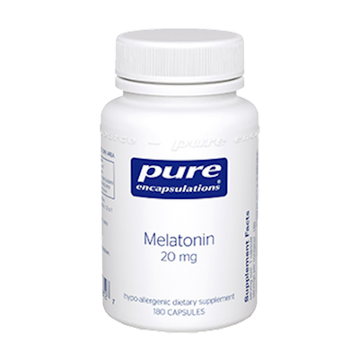 Melatonin 20 mg 180 vcaps Curated Wellness